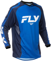 F 16 Jersey Blue/Dark Blue/White Md - FLY RACING