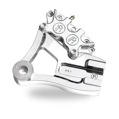 Performance Machine 4 Piston Classic Caliper - Polished - Performance Machine