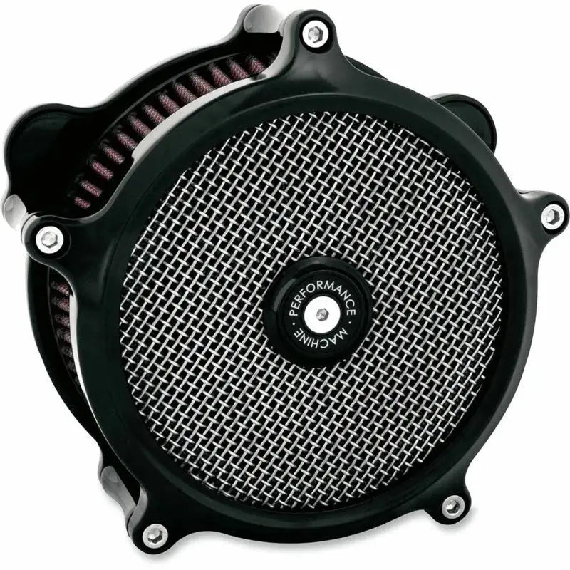 Performance Machine Air Cleaner - Black Ano - Filters