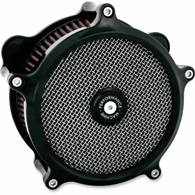 Performance Machine Air Cleaner - Black Ano - Filters