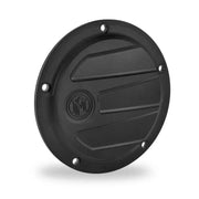 Performance Machine Derby Cover Scallop - Black Ops - Engine Components