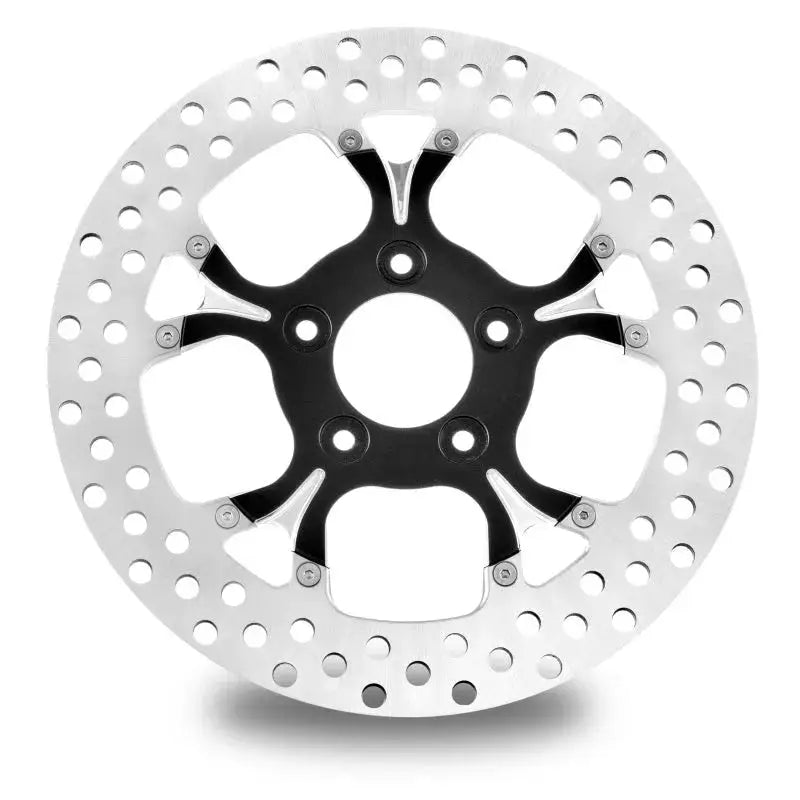 Performance Machine Disc/Carr 11.8 Galaxy Fr Left - Contrast Cut Platinum - RV and Auto Parts