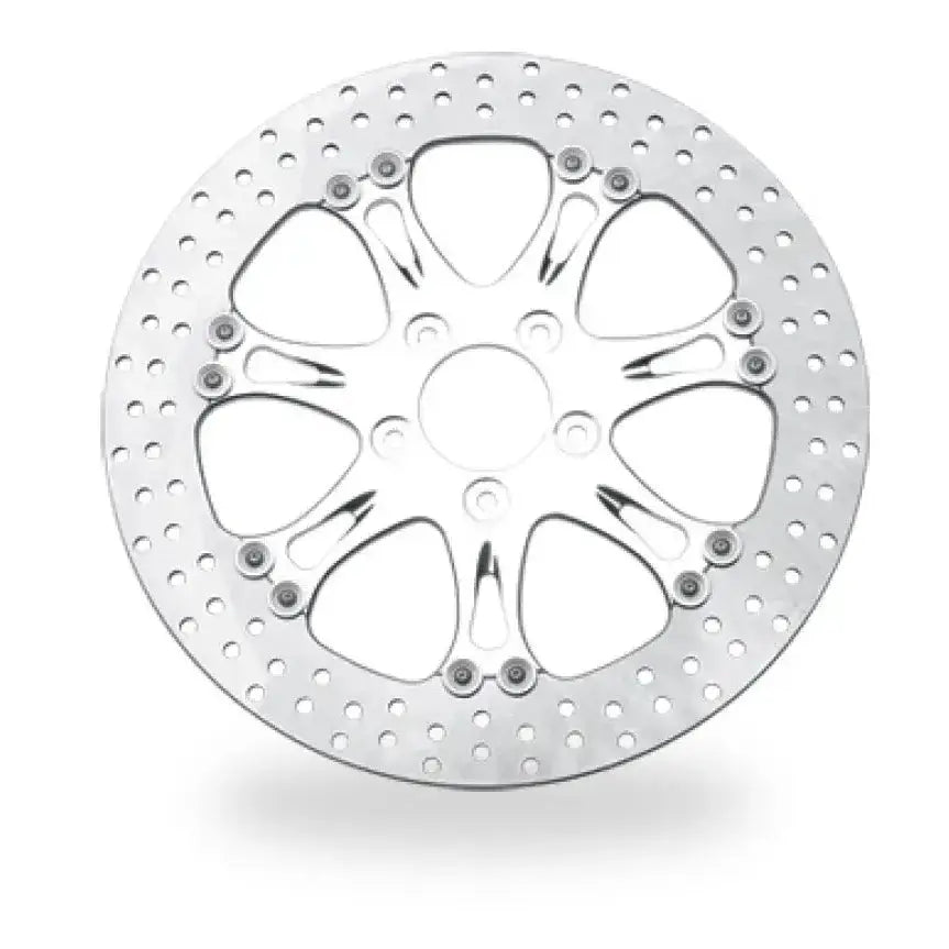Performance Machine Disc/Carr 13x.20 Sf Heathen Fr - Polished - Brakes