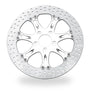 Performance Machine Disc/Carr 13x.20 Sf Heathen Fr - Polished - Brakes