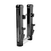 Performance Machine Dyna and M8 Softail Lower Leg Assembly 49mm - Contrast Cut - RV and Auto Parts