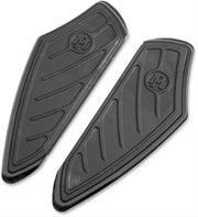Performance Machine Floorboard Assembly Driver Contour- Black Ano - Controls