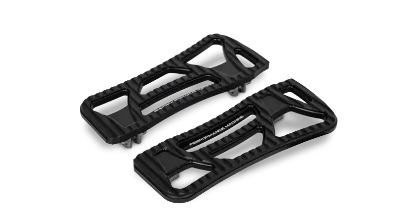 Performance Machine Floorboard Assembly Rider Drifter - Black Ops - Controls