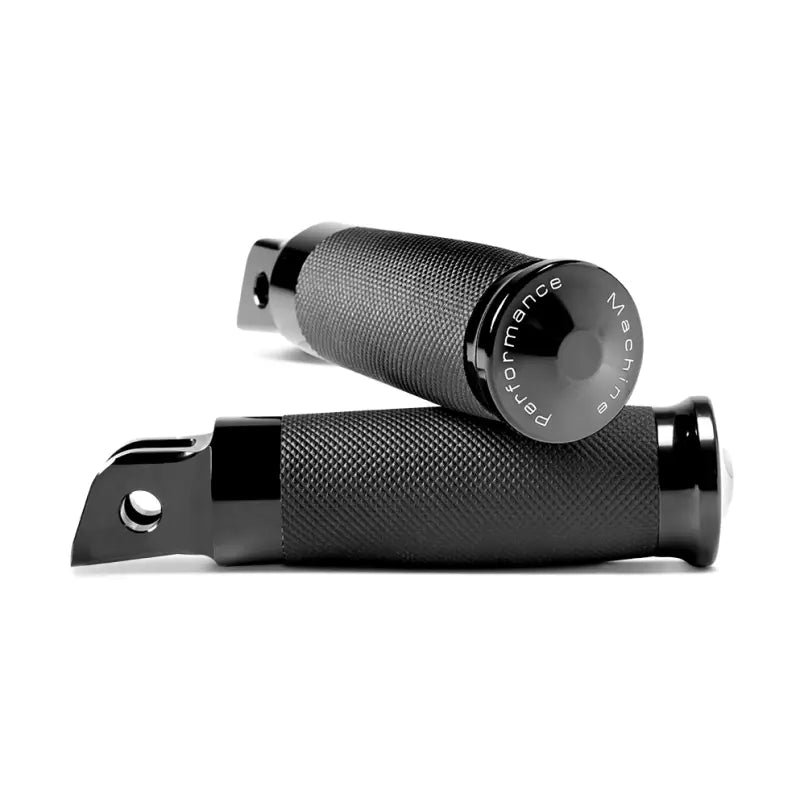 Performance Machine 0035-0083-B Performance Machine Footpegs Contour - Black Ano