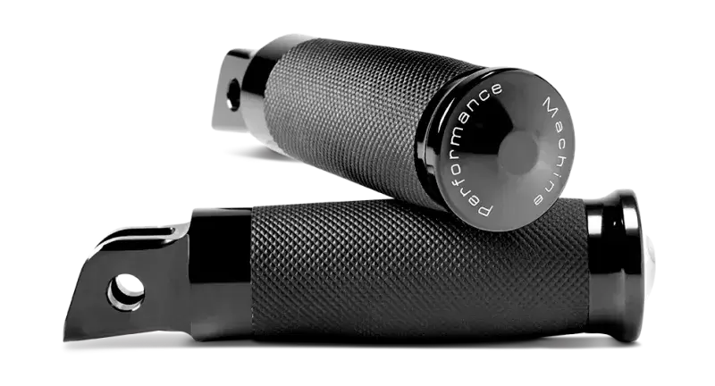 Performance Machine Footpegs Contour - Black Ano - Controls