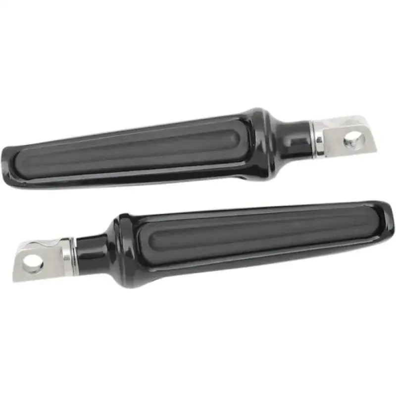 Performance Machine Footpegs Contour Passenger - Black Ano - Controls