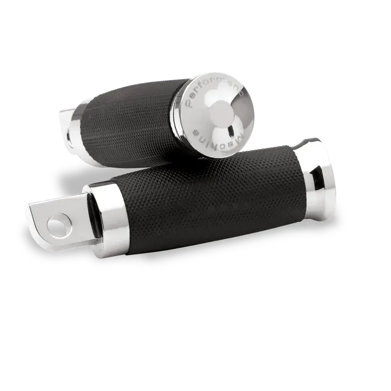Performance Machine Footpegs Contour Passenger - Chrome - Controls