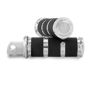 Performance Machine Footpegs XLS - Chrome - Controls