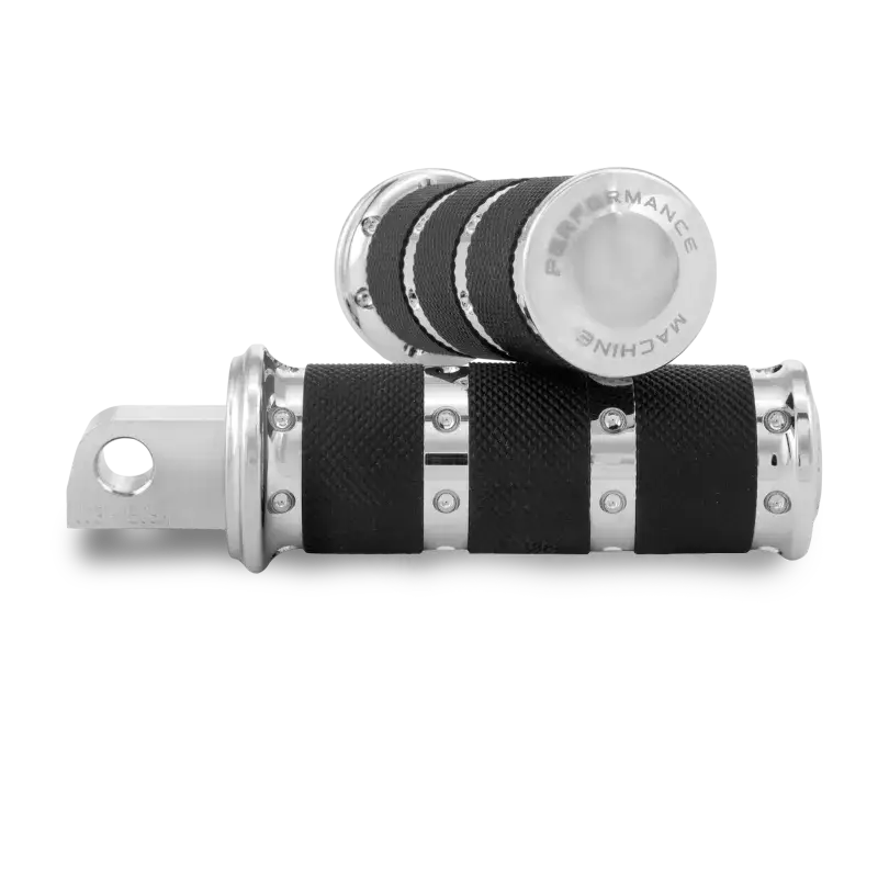 Performance Machine Footpegs XLS - Chrome - Controls