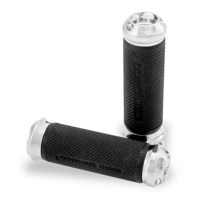 Performance Machine Handle Grip Set - Apex TBW - Chrome - Controls