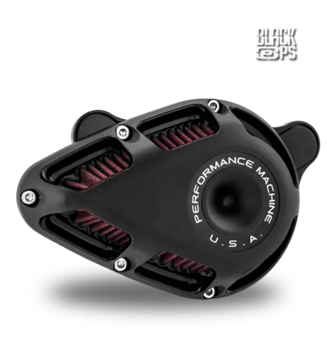 Performance Machine Jet Air Cleaner - Black Ops - Filters