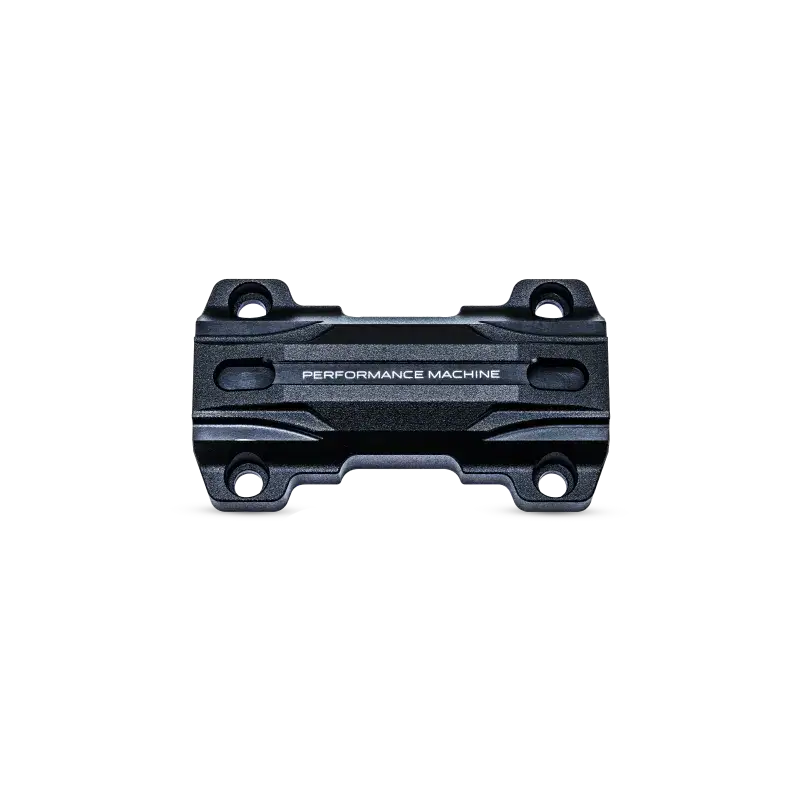 Performance Machine Phatbar & Riser Gauge Relocation Adapter - Black Ops - RV and Auto Parts