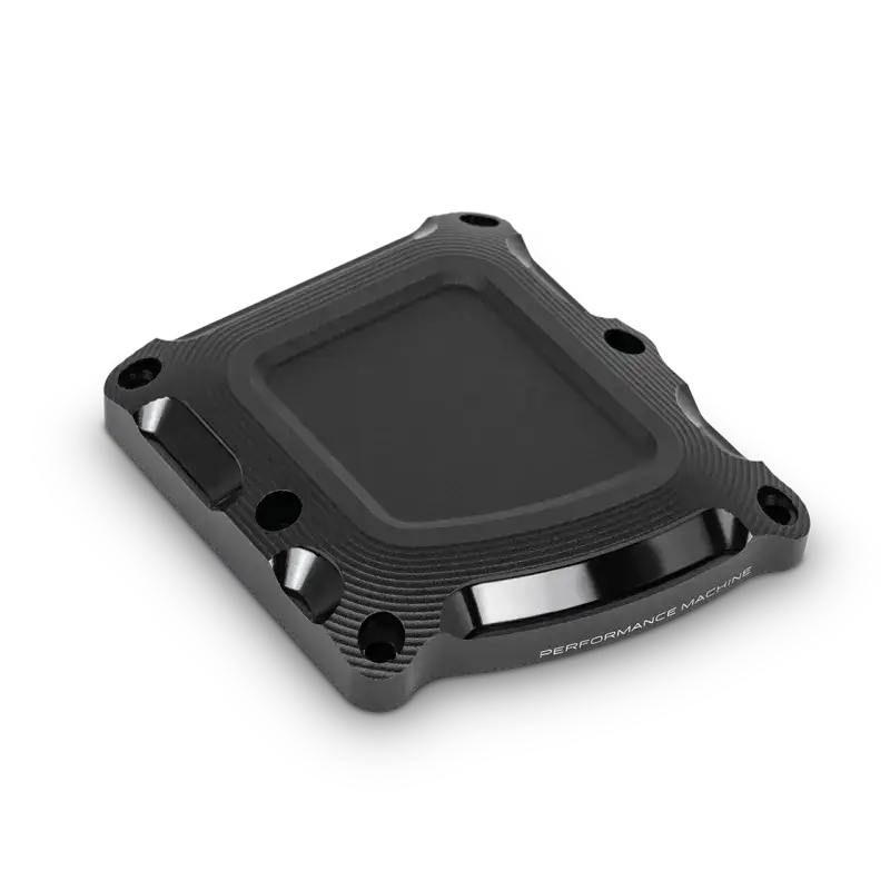 Performance Machine Race Series Trans Cover - Black Ops - Engine Components