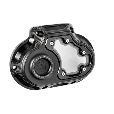 Performance Machine Vision Clutch Cover W/Bezel - Black Ops - Engine Components