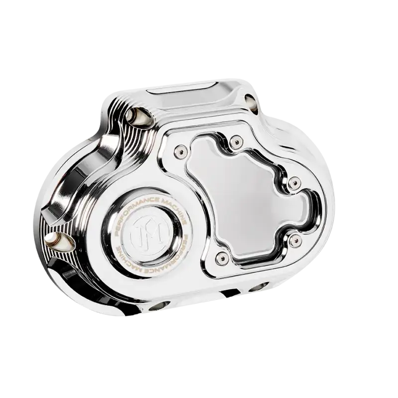 Performance Machine Vision Clutch Cover W/Bezel - Chrome - Engine Components
