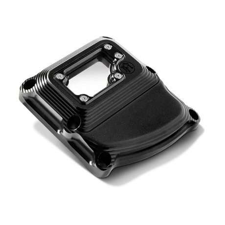 Performance Machine Vision Trans Cover W/Bezel - Black Ops - Engine Components
