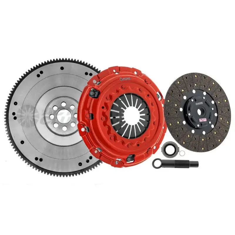 Action Clutch 12-15 Honda Civic Si 2.4L (K24Z7) Stage 1 Clutch Kit (1OS) w/OE-HD Flywheel - Action Clutch