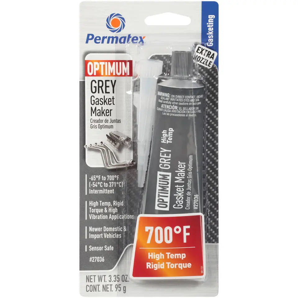 Permatex 27036 RTV and Silicone Sealers and Gasket Makers - Gray