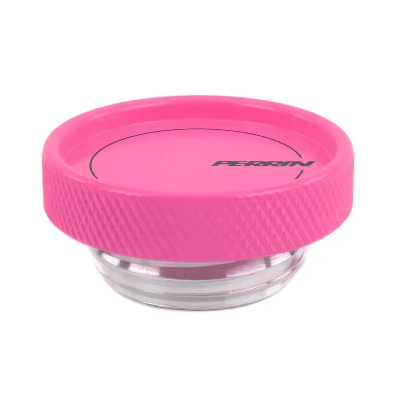 Perrin Performance PSP-ENG-711HP Perrin 02-21 Subaru WRX / 2022 BRZ & GR86 / 04-21 STI / 00-18 Forester XT Oil Fill Cap - Hyper Pink