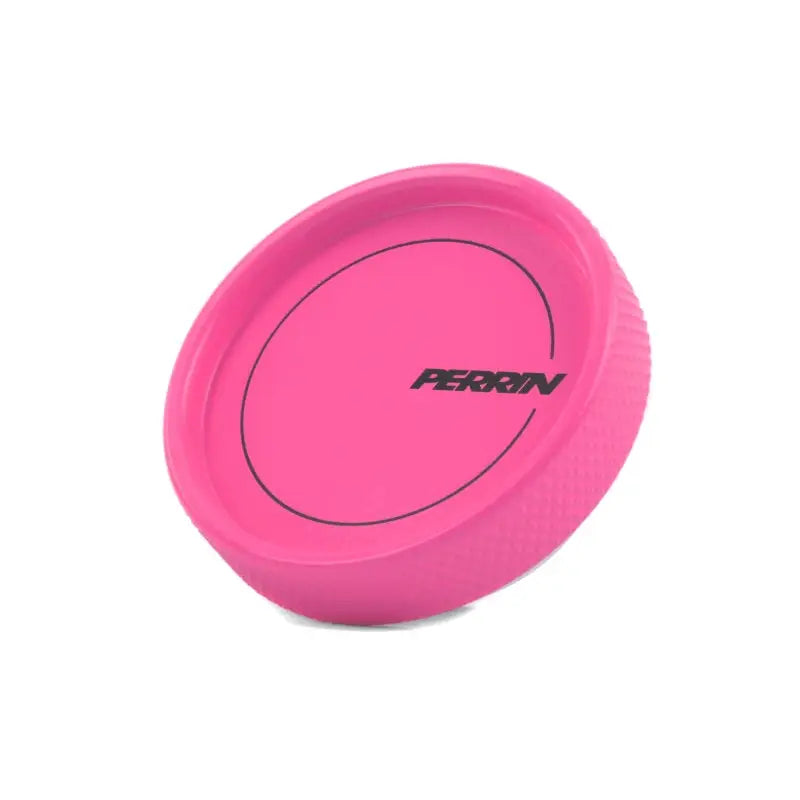 Perrin Performance PSP-ENG-711HP Perrin 02-21 Subaru WRX / 2022 BRZ & GR86 / 04-21 STI / 00-18 Forester XT Oil Fill Cap - Hyper Pink