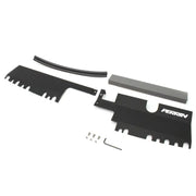 Perrin Performance PSP-ENG-512-4BK Perrin 15-21 WRX/STI Radiator Shroud (With OEM Intake Scoop) - Black