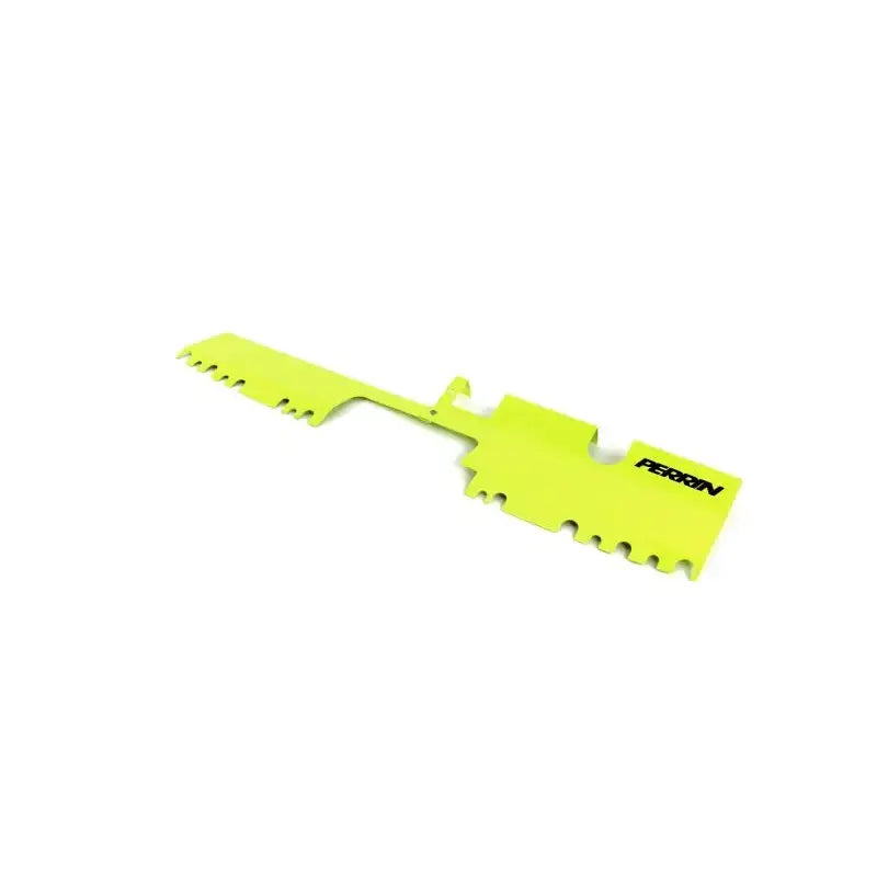 Perrin 15-21 WRX/STI Radiator Shroud (With OEM Intake Scoop) - Neon Yellow - Truck & Automotive
