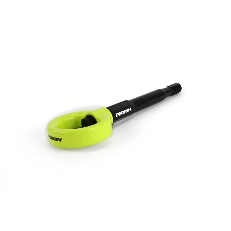 Perrin Performance PSP-BDY-257NY Perrin 18-19 Subaru Crosstrek Tow Hook Kit (Rear) - Neon Yellow