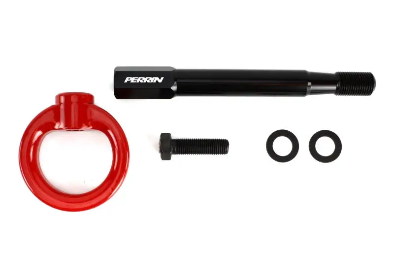 Perrin 2022+ BRZ/GR86 Tow Hook Kit (Front) - Red, high-quality RV, Automotive, Powersports, off-road, marine, exterior, and truck accessories, Truck & Automotive, AVADA - Best Sellers