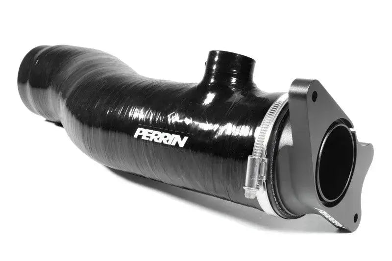 Perrin 2022 + Subaru WRX Black 3in Turbo Inlet Hose w/ Nozzle - Fabrication