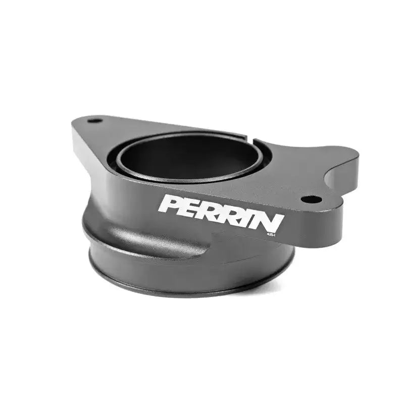 Perrin 2022 + Subaru WRX Black 3in Turbo Inlet Hose w/ Nozzle (Short) - Fabrication