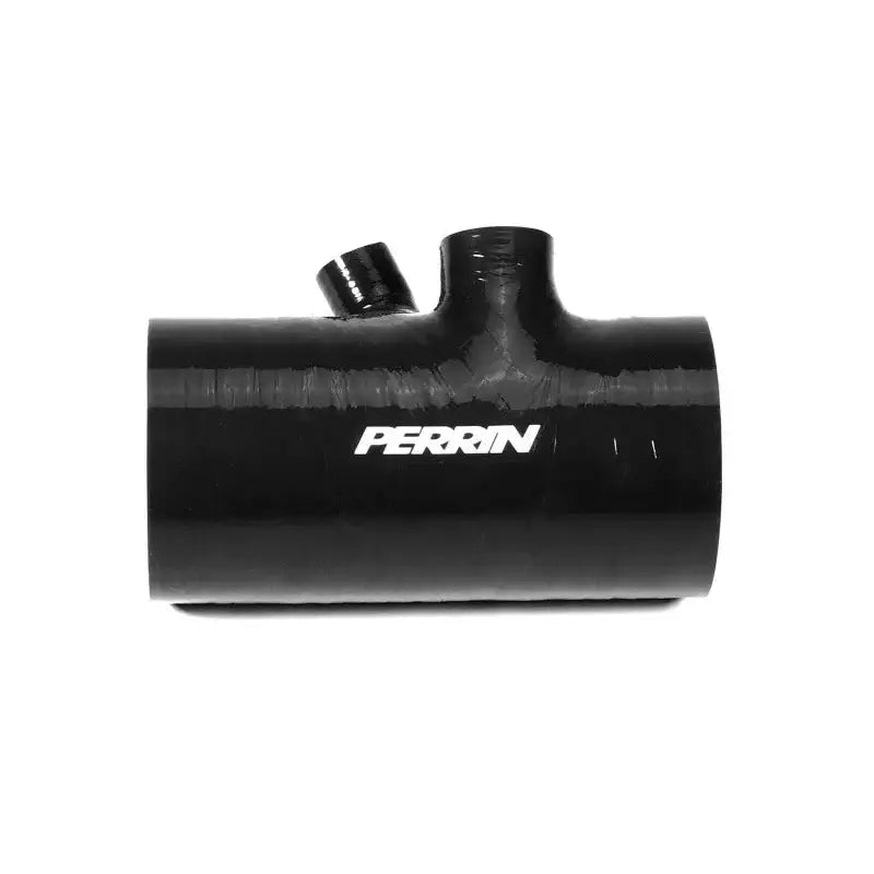 Perrin 2022 + Subaru WRX Black 3in Turbo Inlet Hose w/ Nozzle (Short) - Fabrication