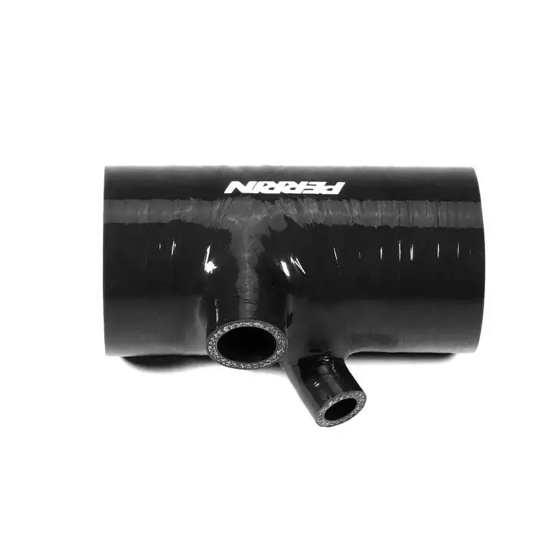 Perrin 2022 + Subaru WRX Black 3in Turbo Inlet Hose w/ Nozzle (Short) - Fabrication