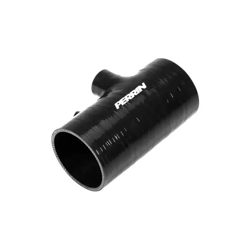Perrin 2022 + Subaru WRX Black 3in Turbo Inlet Hose w/ Nozzle (Short) - Fabrication