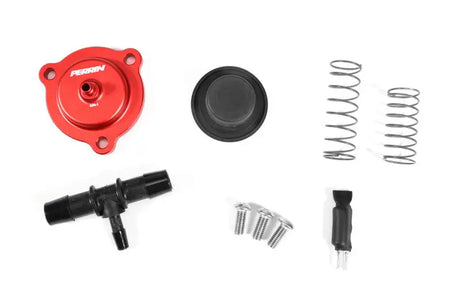 Perrin 2022 + Subaru WRX Diverter Valve - Red - Forced Induction