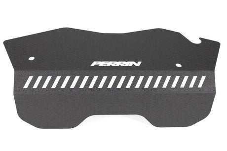 Perrin 2022 + Subaru WRX Pulley Cover - Black - Engine Components