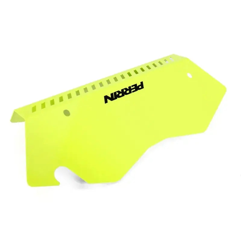 Perrin 2022 + Subaru WRX Pulley Cover - Neon Yellow - Truck & Automotive