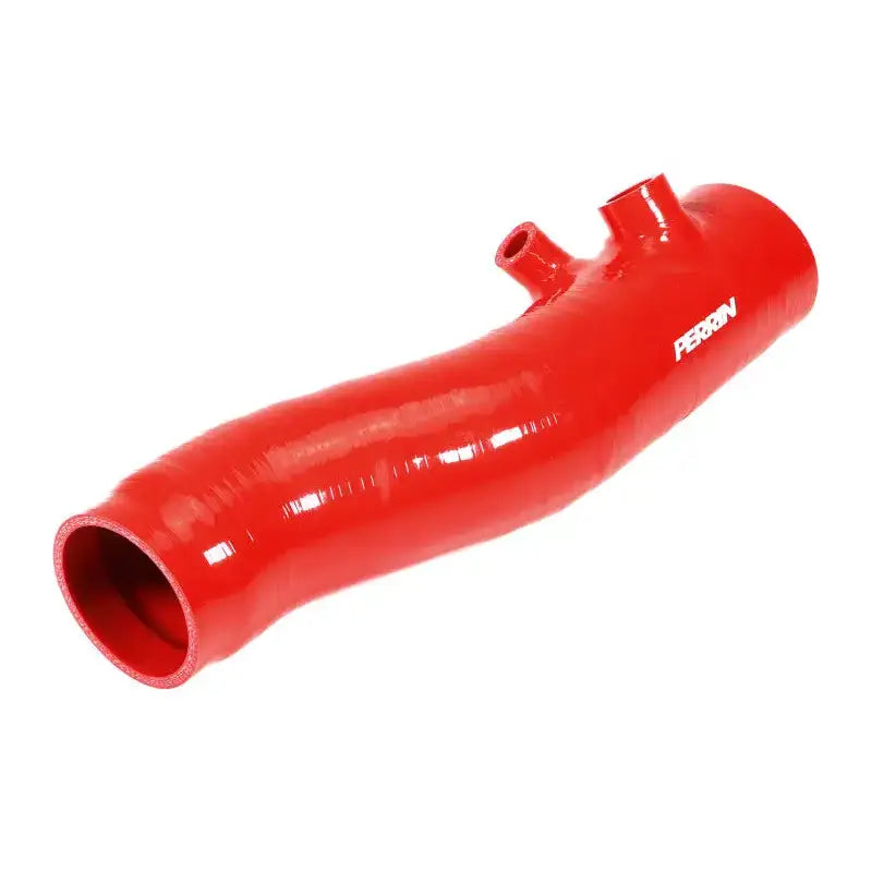 Perrin 2022 + Subaru WRX Red 3in Turbo Inlet Hose w/ Nozzle - Fabrication