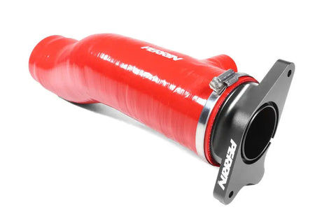 Perrin 2022 + Subaru WRX Red 3in Turbo Inlet Hose w/ Nozzle - Fabrication