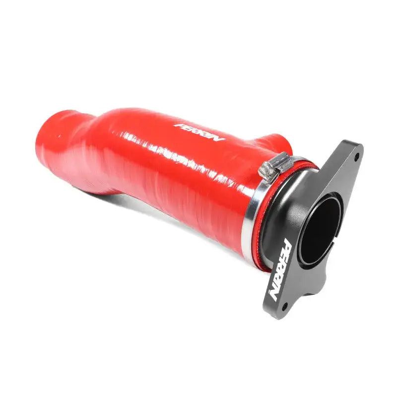 Perrin 2022 + Subaru WRX Red 3in Turbo Inlet Hose w/ Nozzle - Fabrication