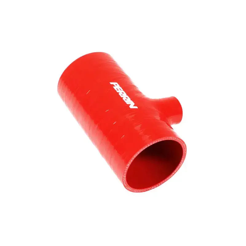 Perrin 2022 + Subaru WRX Red 3in Turbo Inlet Hose w/ Nozzle (Short) - Fabrication