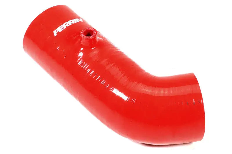 Perrin 22-23 Subaru BRZ/Toyota GR86 Silicone Inlet Hose (3in. ID / SS Wire) - Red - Truck & Automotive