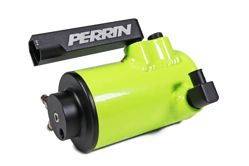 Perrin 22-23 Subaru WRX Air Oil Separator - Neon Yellow - Truck & Automotive