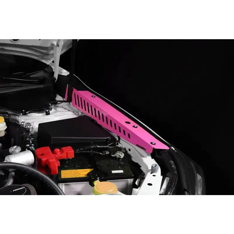 Perrin 22-23 Subaru WRX Fender Shroud Set - Hyper Pink - Truck & Automotive