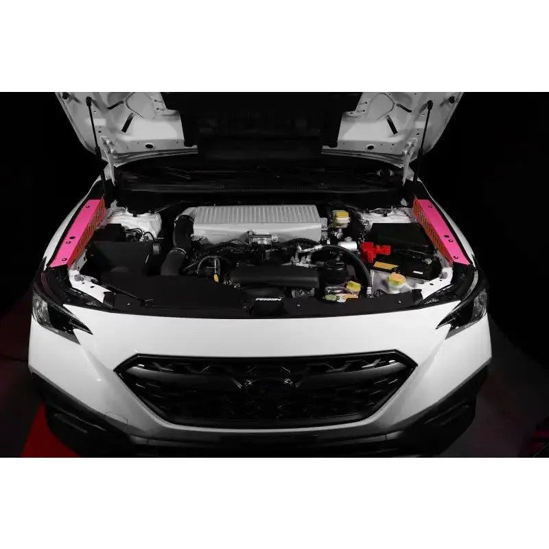 Perrin 22-23 Subaru WRX Fender Shroud Set - Hyper Pink - Truck & Automotive
