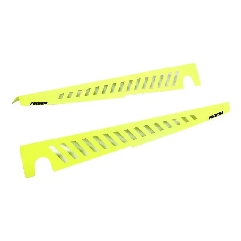 Perrin 22-23 Subaru WRX Fender Shroud Set - Neon Yellow - Exterior Styling