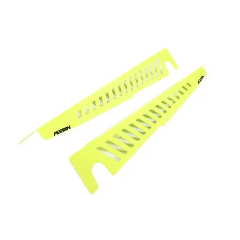 Perrin 22-23 Subaru WRX Fender Shroud Set - Neon Yellow - Exterior Styling